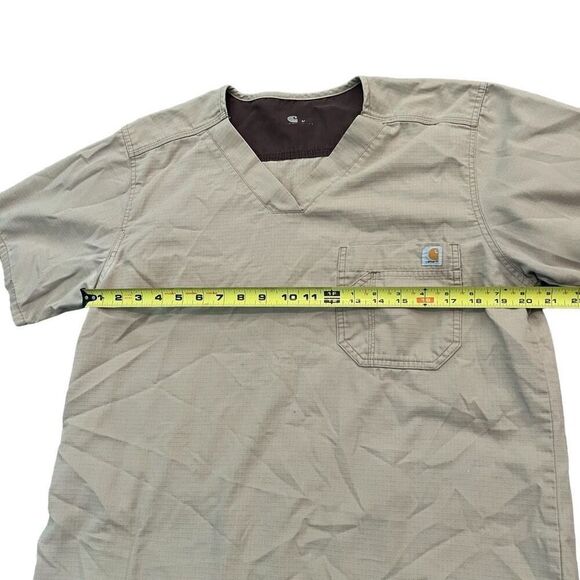 CARHARTT Beige Workwear Scrub Size M - Picture 7 of 7